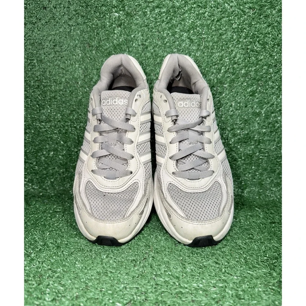 Adidas‎ Eclyptix 2000 Womens Size 7 Grey White Running Shoes Comfort Sneakers